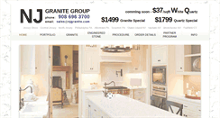 Desktop Screenshot of njgranite.com